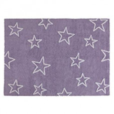 ALFOMBRA ESTRELLAS LILA LORENA CANALS